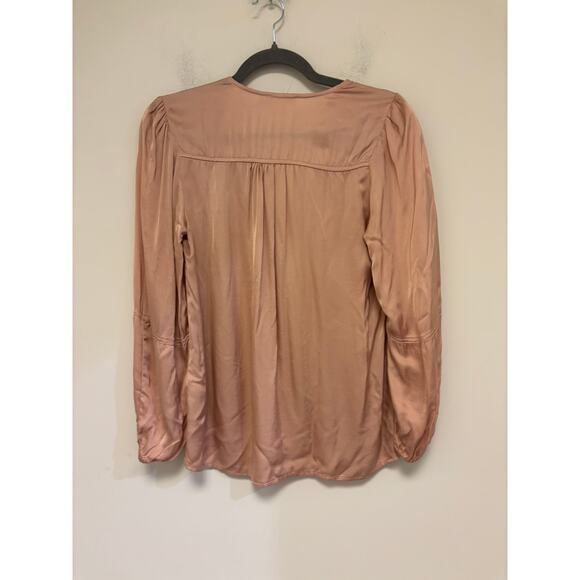 Nation LTD Peasant Top Dusty Rose Size XS - Picture 4 of 6